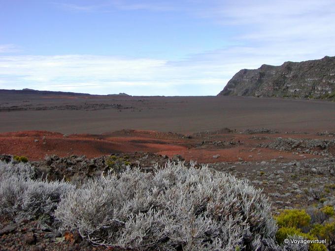 Les couleurs de la caldera du cratère Bory - La Réunion