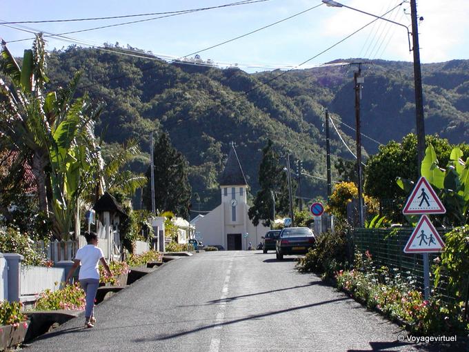 Le Tévelave et son église - La Réunion