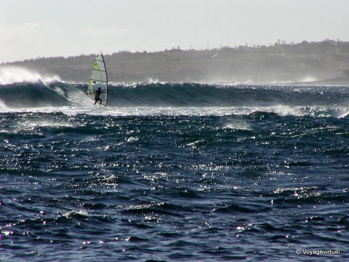 Windsurf sur l'océan Indien - La Réunion