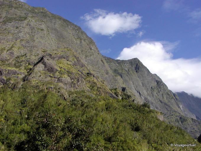 Falaises vers Cilaos - La Réunion