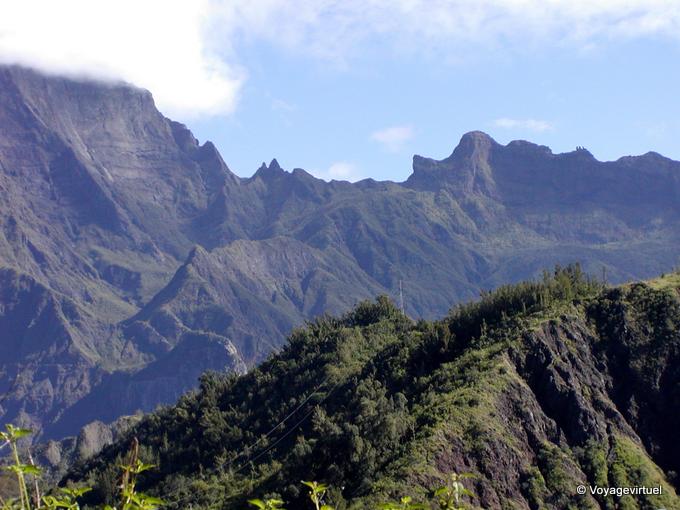 Dans le cirque de Cilaos - La Réunion