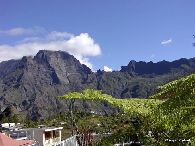 Vue depuis Cilaos - La Réunion
