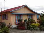 Case traditionnelle colorée, Entre-Deux, La Réunion.