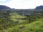 Panorama sur le village, Plaine-des-Palmistes, La Réunion.