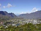 Cilaos, vue générale, La Réunion.