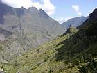 Cilaos, chemin tourmenté, La Réunion.