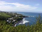 En descendant dans le sud, baie de Manapany, La Réunion.