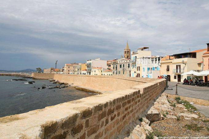 Alghero, Bastioni Marco Polo - Sardaigne