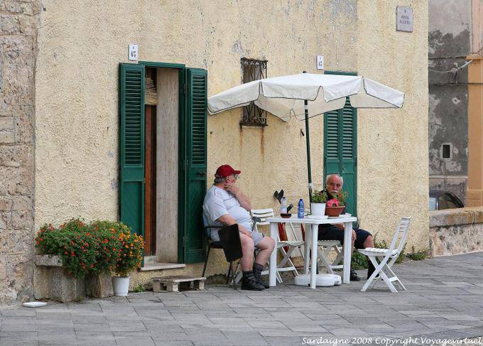 Alghero, Bastioni Marco Polo, muralla de Espital - Sardaigne