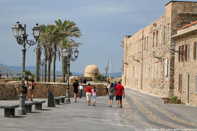 Alghero, Bastioni Pigaletta - Sardaigne