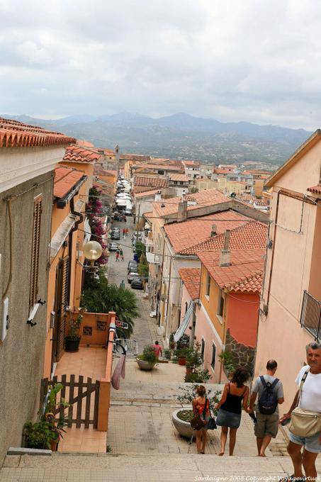 Arzachena, corso Garibaldi - Sardaigne