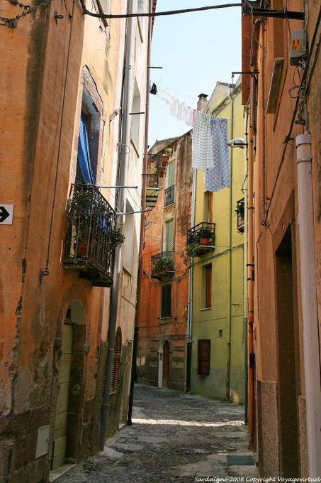 Bosa, vicolo della Scuda - Sardaigne
