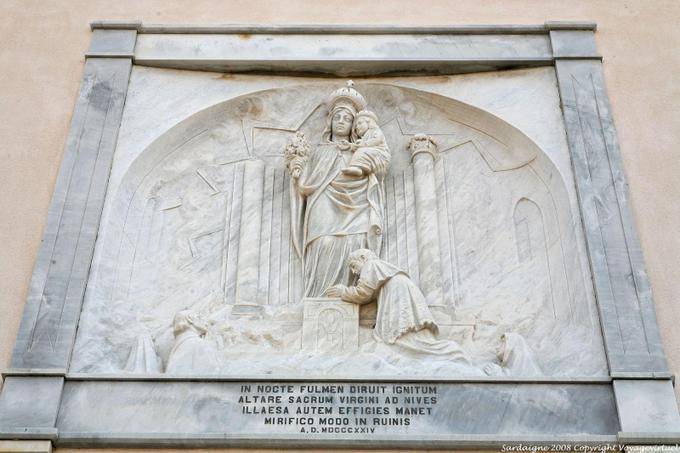 Cuglieri, chiesa della Madonna della Neve, in Nocte Fulmen - Sardaigne