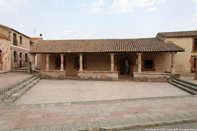 Fordongianus, Forum Traiani, vue extérieure - Sardaigne