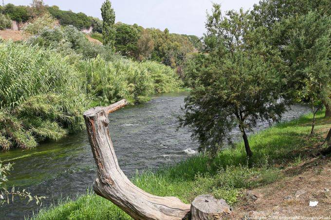 Fordongianus, rivière - Sardaigne