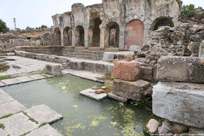 Fordongianus, Terme Romane, les bains des romains - Sardaigne