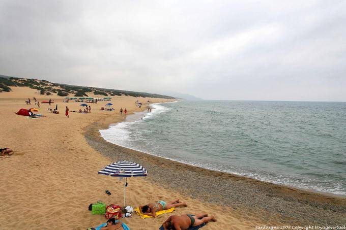 Ingurtosu, Spiaggia di Piscinas, doré sur tranche - Sardaigne