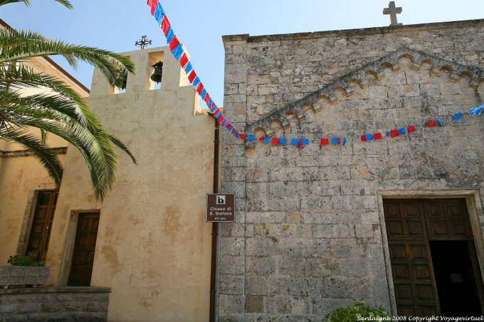 Monteleone Rocca Doria, chiesa San Stefano - Sardaigne