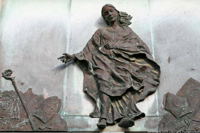 Nuoro, Cattedrale di Santa Maria della Neve, détail extérieur - Sardaigne