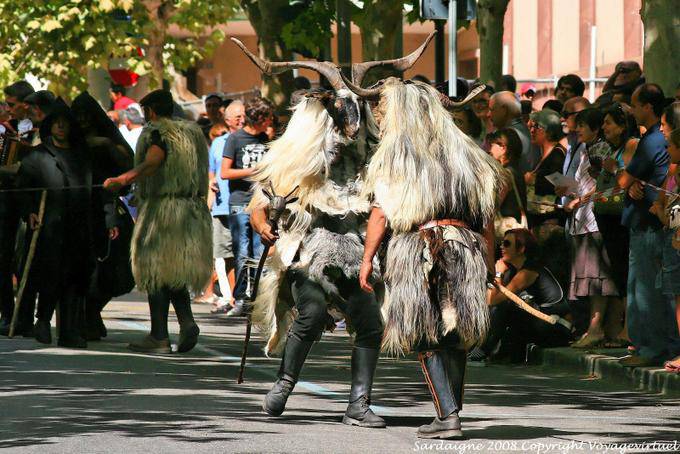 Nuoro, Festa del Redentore, sos Merdules Bezzos de Otzana - Sardaigne