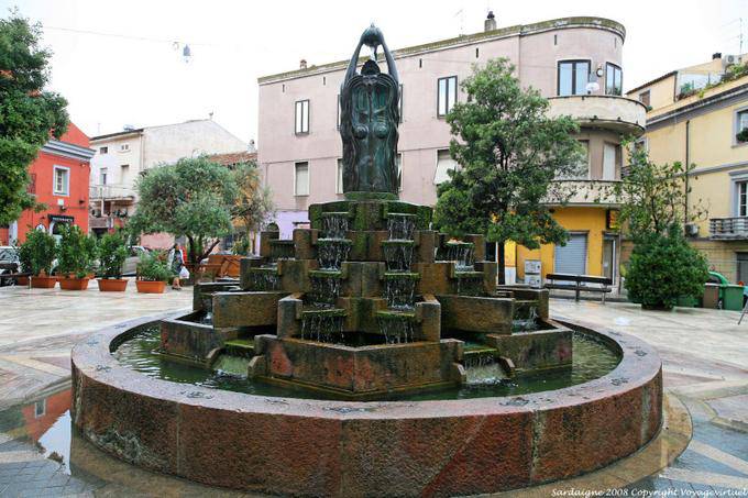 Olbia, piazza Matteoti - Sardaigne