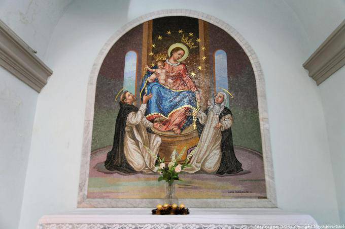 Olbia, San Paolo Apostolo, mosaïque divine - Sardaigne