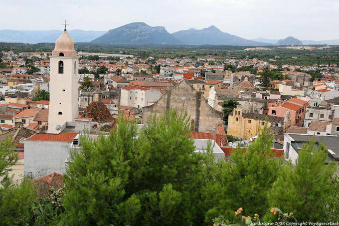 Orosei, panorama - Sardaigne