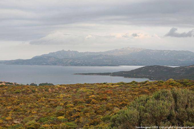 Palau, vue sur la Maddalena - Sardaigne