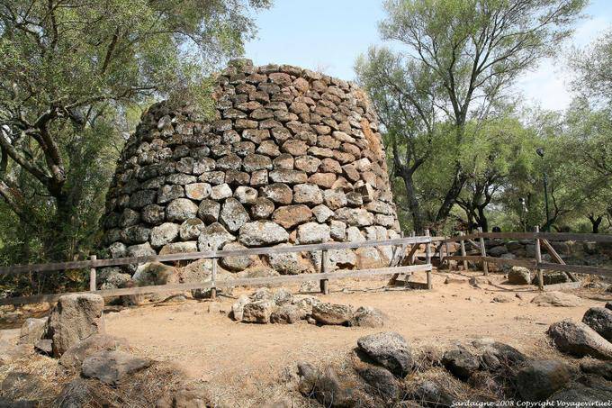 Santa Cristina, le nuraghe Paulilatino - Sardaigne