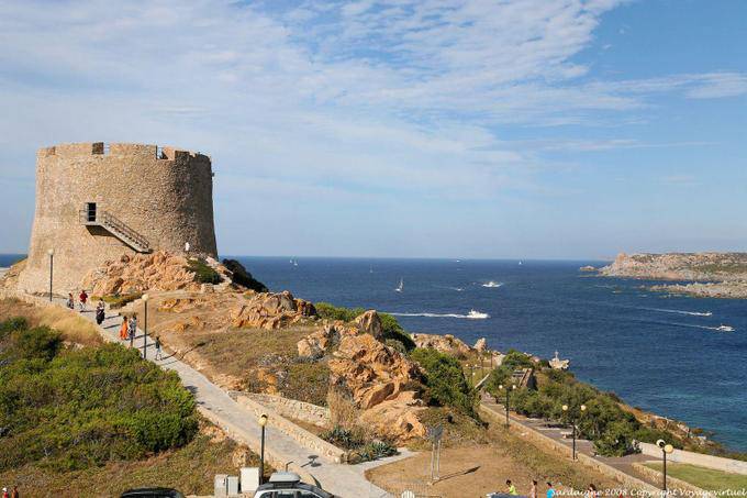 La tour aragonaise, Santa Teresa di Gallura, Longosardo - Sardaigne