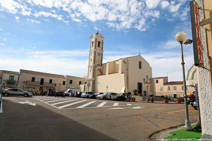 Santa Teresa di Gallura, piazza San Vittorio - Sardaigne