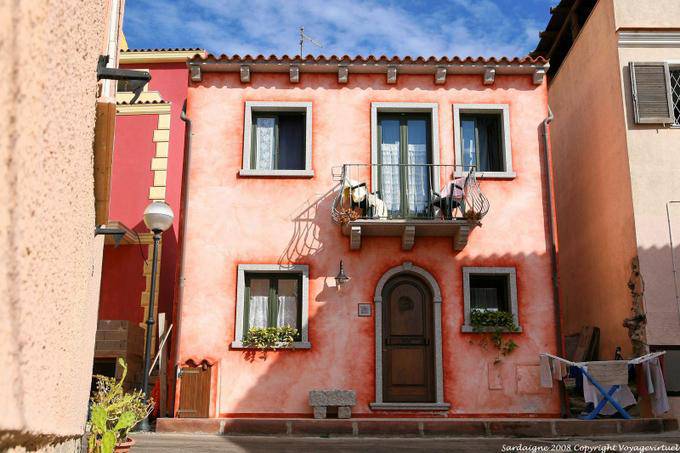 Santa Teresa di Gallura, via del Mare - Sardaigne