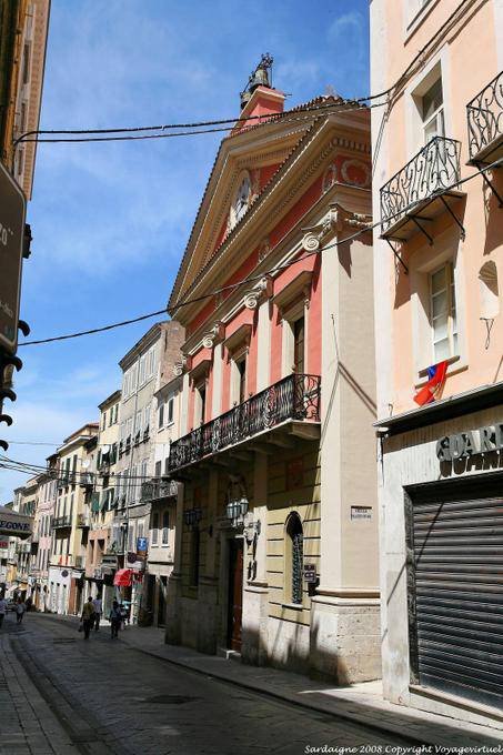 Sassari, corso Vittorio Emanuele II, Palazzo Civico - Sardaigne