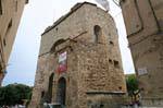 Alghero, piazza Porta Terra, via Simon, Sardaigne.