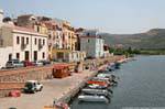 Bosa, Lungo Temo Giacomo Matteotti, Sardaigne.