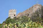 Bosa, le château Malaspina, Sardaigne.