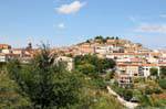 Chiaramonti, village landscape, Sardaigne.