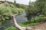 Fordongianus, rivière, Sardaigne.
