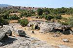Luras, vue depuis le dolmen Ladas, Sardaigne.
