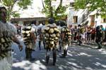 Nuoro, Festa del Redentore, Sonaggiaose Surzu Ortueri, cloches au kilo, Sardaigne.