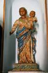Olbia, San Paolo Apostolo, Vierge polychrome, Sardaigne.