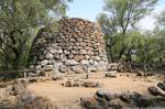 Santa Cristina, le nuraghe Paulilatino, Sardaigne.