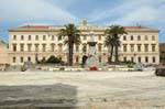 Sassari, rénovation de la piazza Italia, le Palazzo della Provincia, Sardaigne.