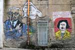 Orgosolo, contradiction, contre le fascisme, murales, Sardaigne.