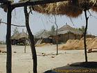 Cases de pêcheurs dans le Sine-Saloum, Senegal.