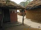 Habitat en brique de pisé, Senegal.
