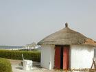 Case à travail (hôtel Foundiougne), Senegal.