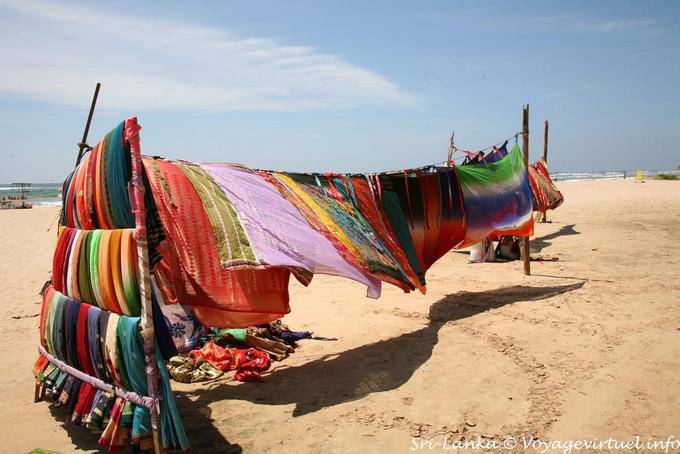 Couleurs dans le vent, Beruwela - Ceylan Sri Lanka