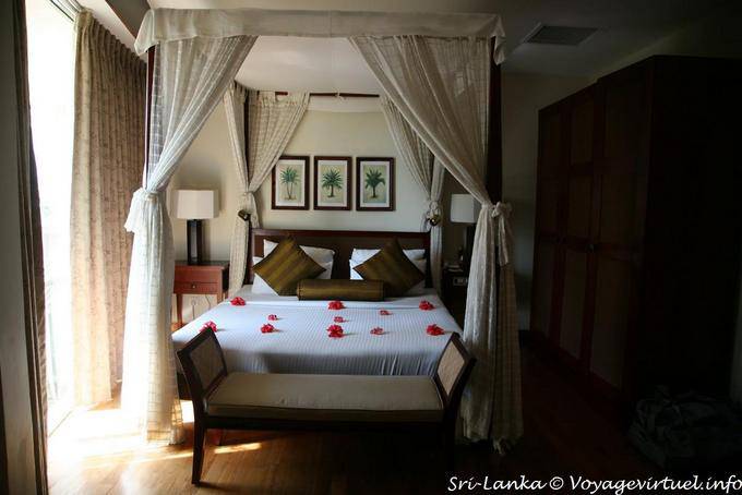 Chambre de l'hôtel Eden Spa, Beruwela - Ceylan Sri Lanka