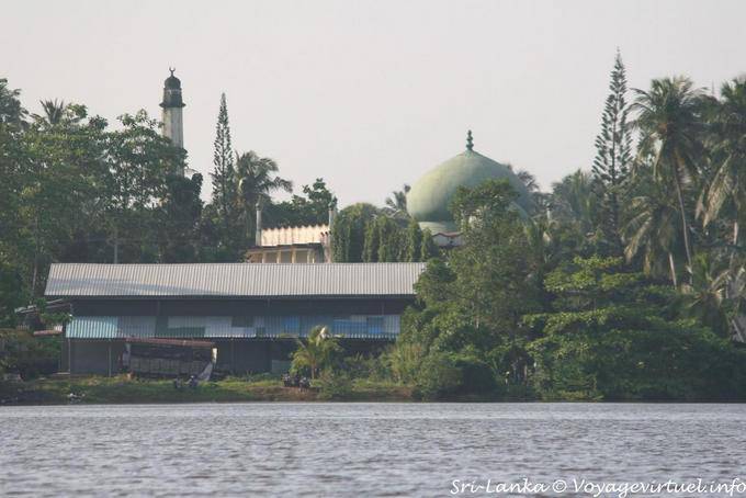 Mosquée Dharga town, environs de Beruwela - Ceylan Sri Lanka
